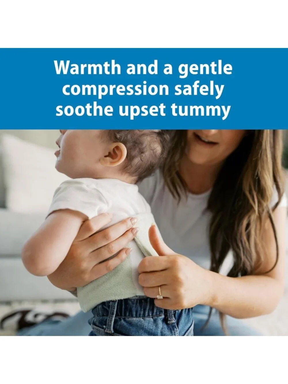 Heated Infant Gripe Belt Belly Band | Soothing Warmth & Compression for Tummy
